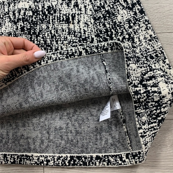 Theory Alancy C Tweedscape Knit Skater Sleeveless Dress - Picture 6 of 12